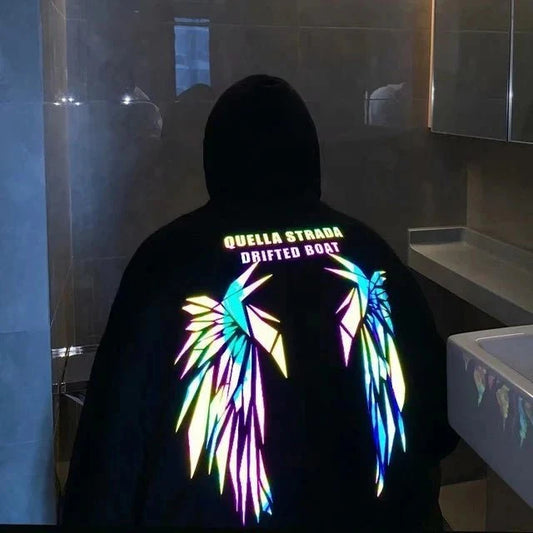 Glowing wings